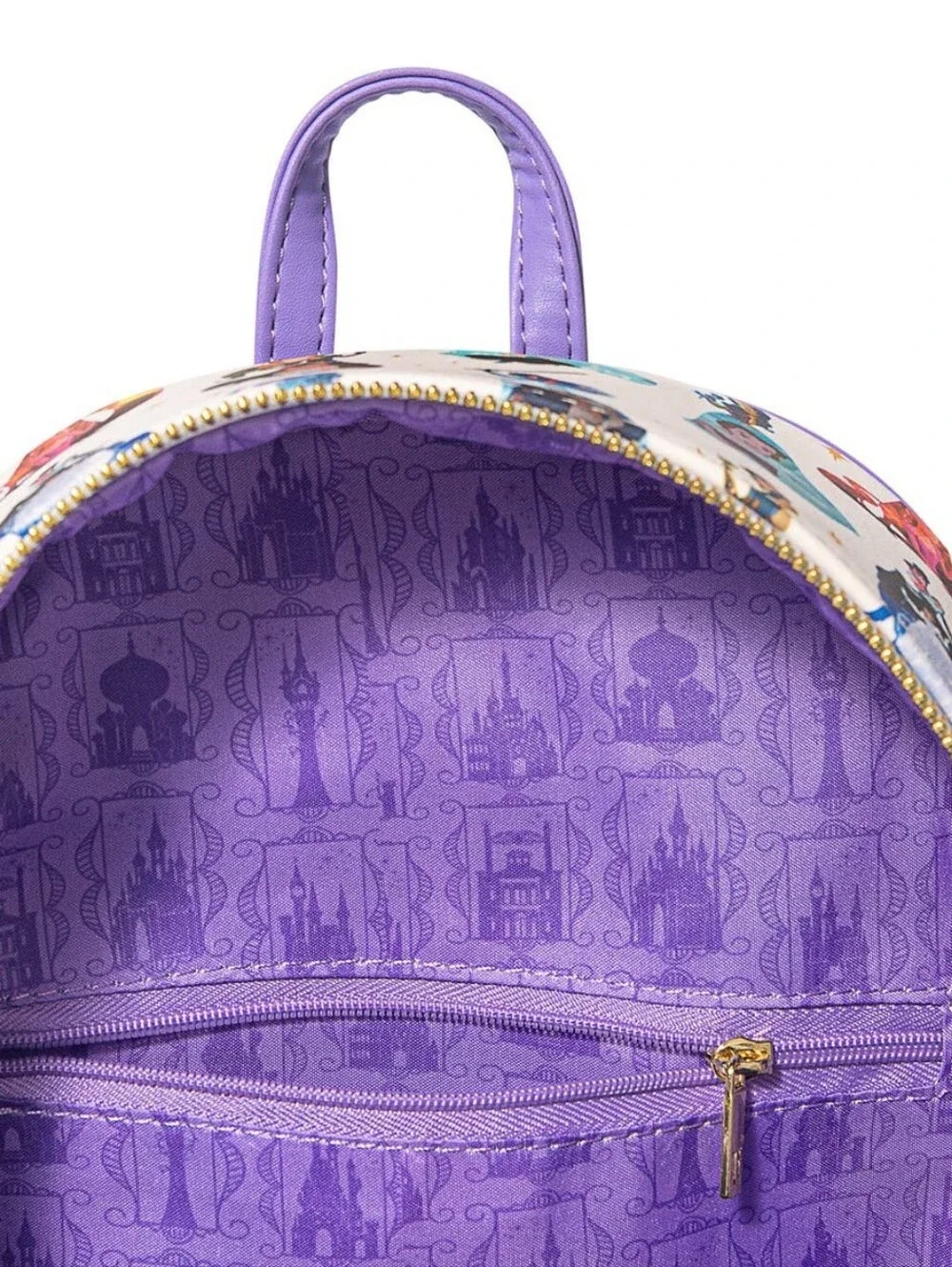 LOUNGEFLY Disney Princesses Dress Mini Backpack